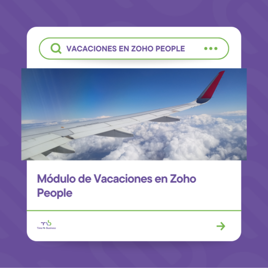 Vacaciones en Zoho People